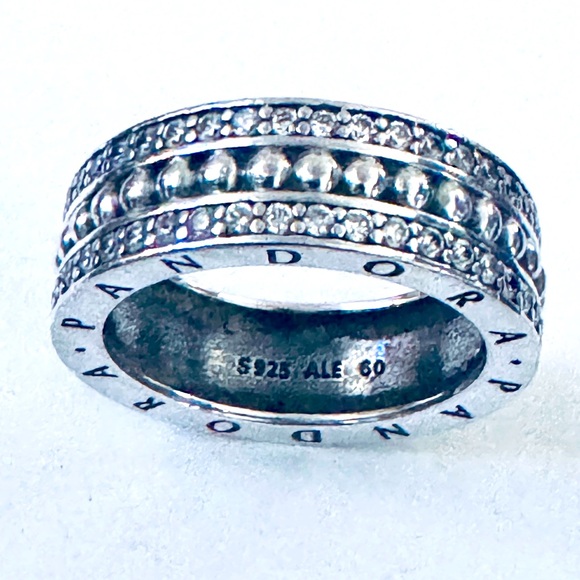 Pandora Ring - Forever Pandora Clear CZ Ring (190962CZ) - Picture 10 of 12